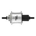 Silver 36H 3-Speed Hub with Cassette Freehub Body N655