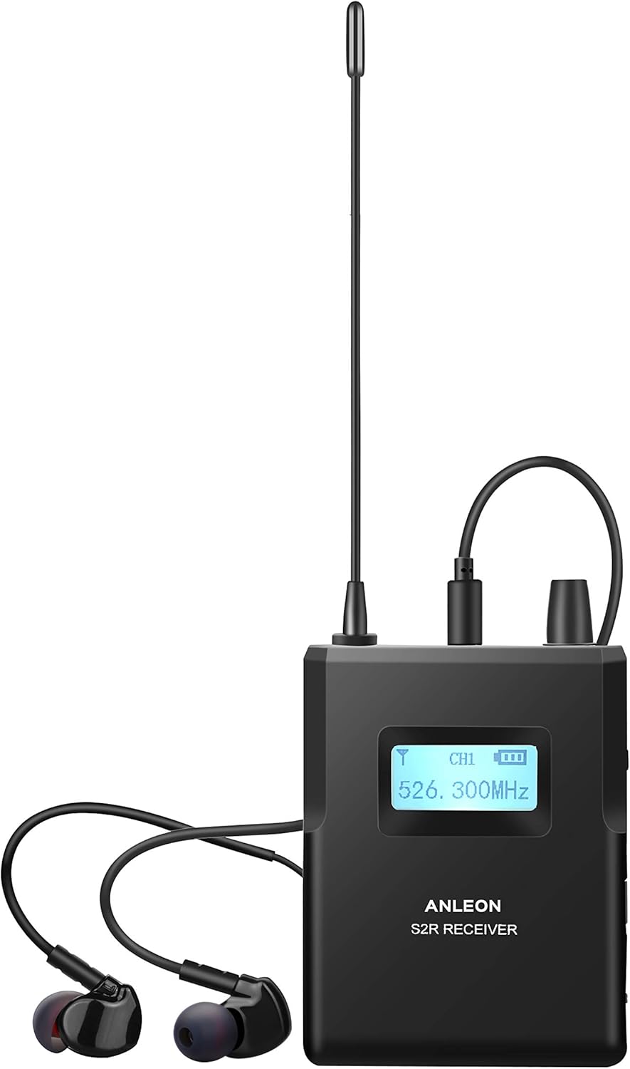 UHF Stereo Wireless Monitor System In-ear System E85460