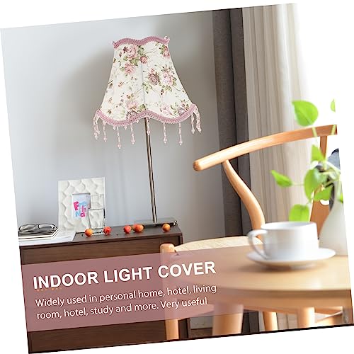 Pink Fabric Drum Lamp Shade A378