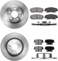 320 mm Front and Rear Brake Rotors and Metallic Brake Pads S83544