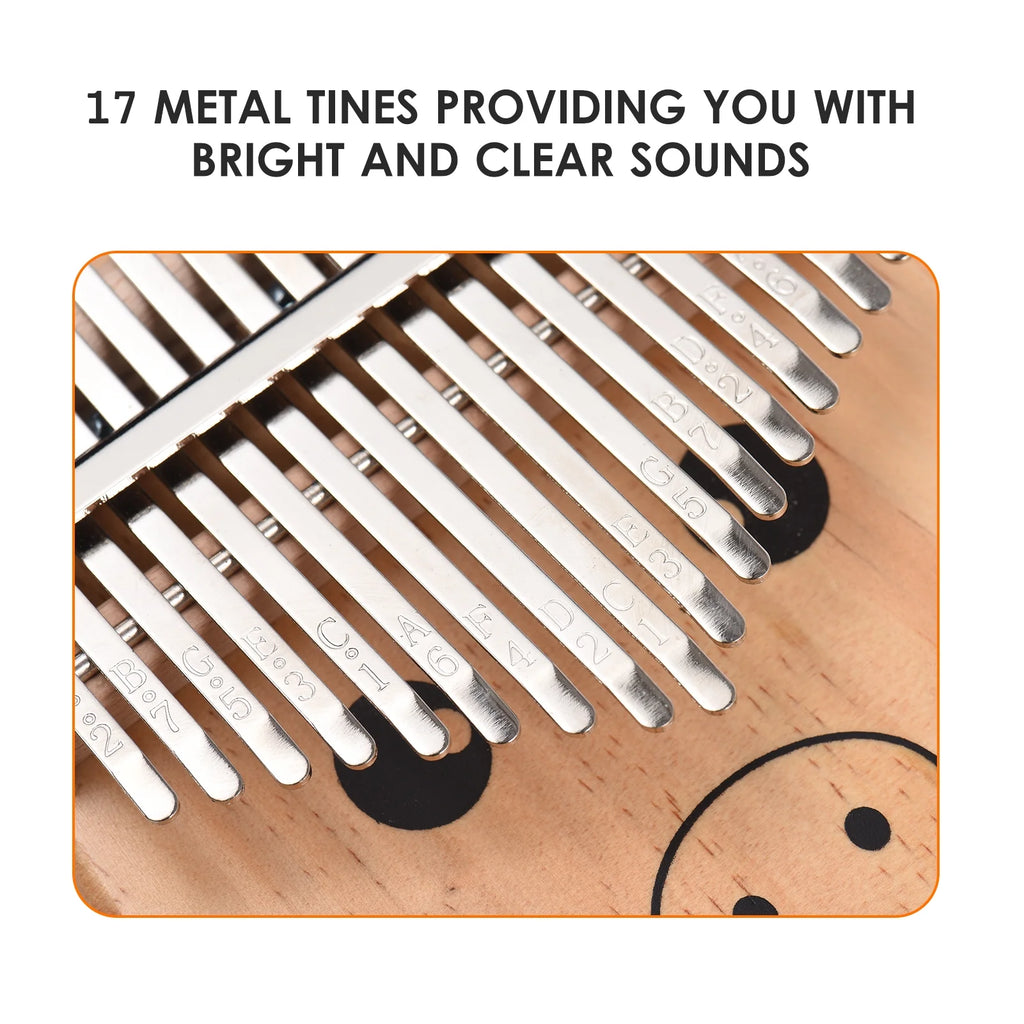 17-Key Portable Thumb Piano Y746227