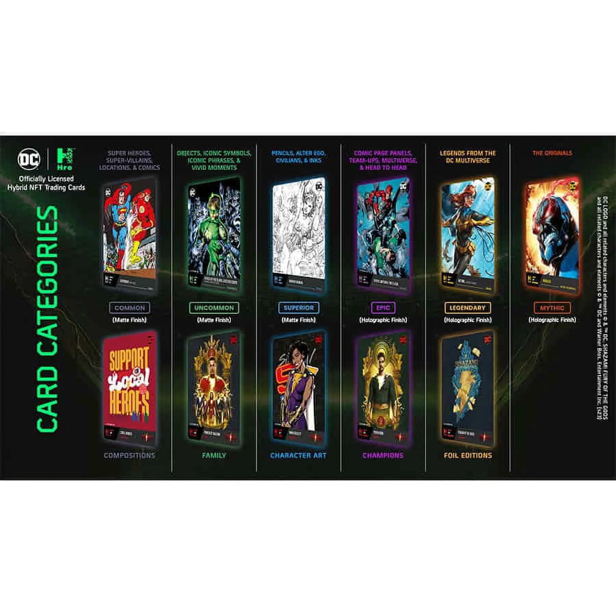 8 Pack Hybrid Digital Trading Cards I78064