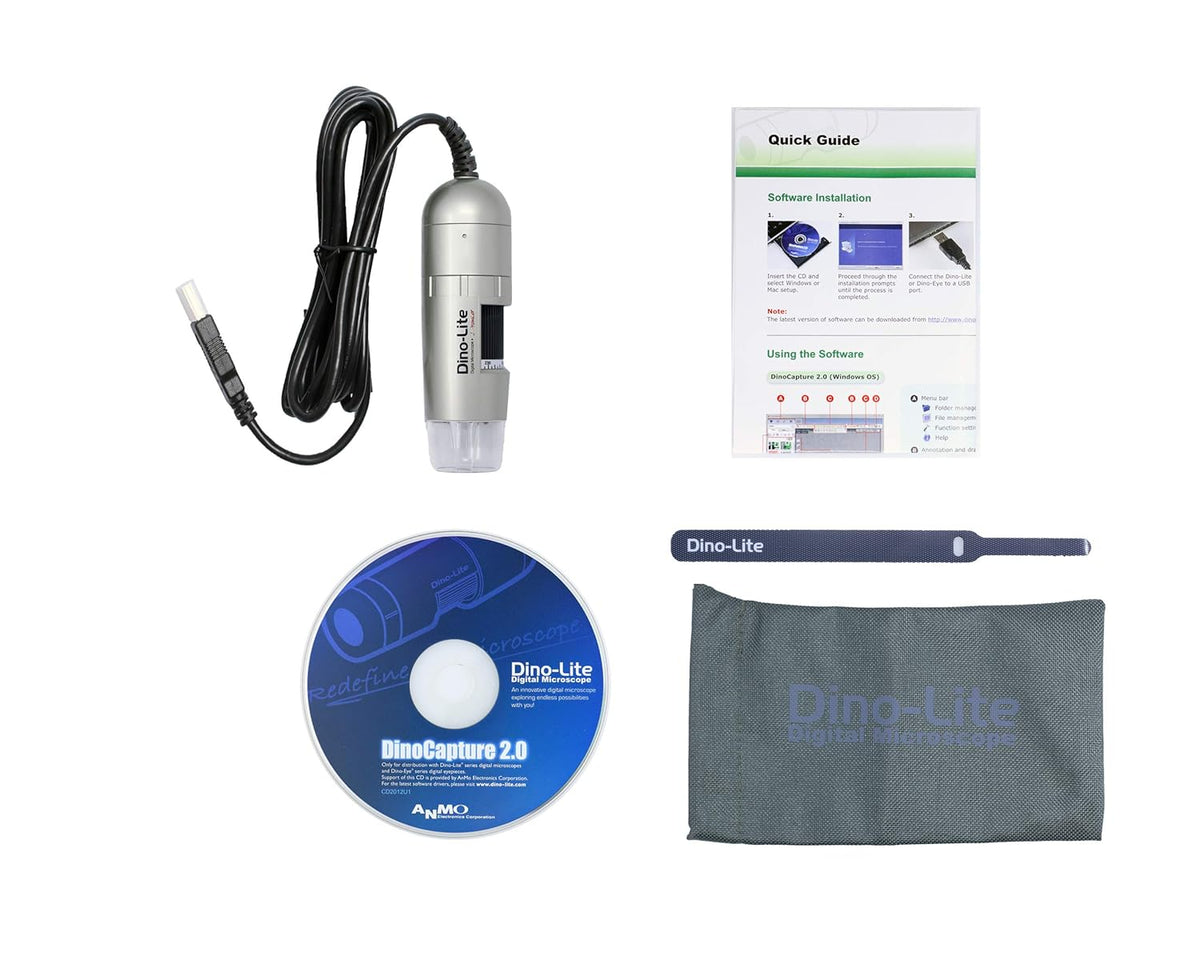 USB Digital Microscope 10x - 50x 230x Optical Magnification 8 LEDs B744678