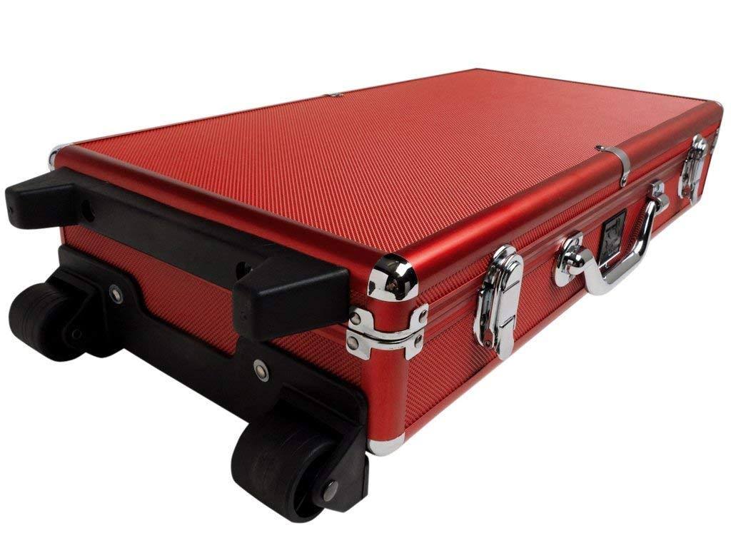 White Aluminum Case Mahjong Set L8314