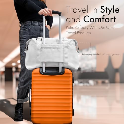 21 Inch Hardside Carry On Luggage with 4 Spinner Wheels Q16753
