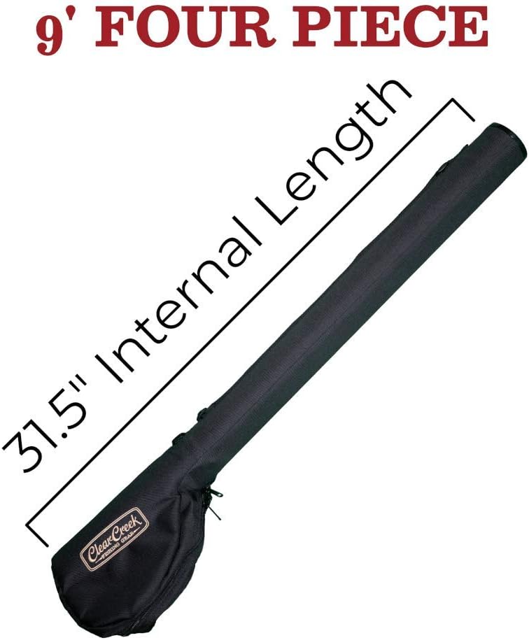 Portable Fly Fishing Rod & Reel Case 9’ Q516