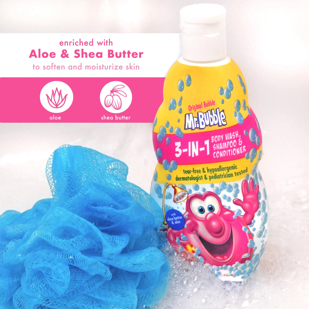3-in-1 Body Wash, Shampoo & Conditioner, Bubblegum Scent, 16 fl. oz. I9230