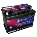 AGM Car Battery, Group Size 47, 12V 60 AH, 680 CCA W754689