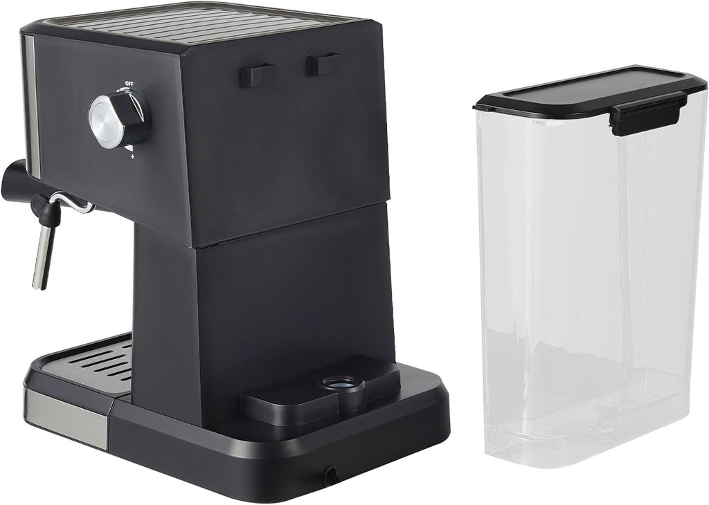 20 Bar Semi-Automatic Espresso Machine with Milk Frother Steam Wand, 50oz Removable Water Tank J86275