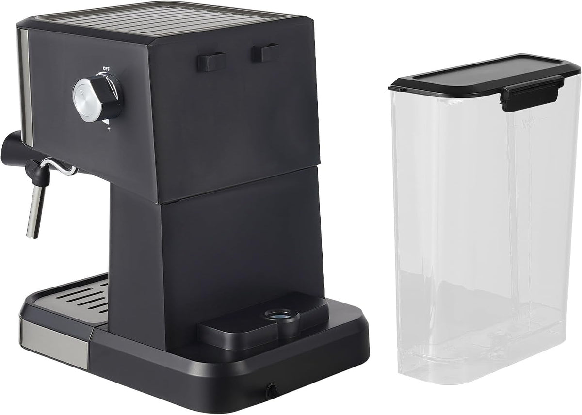 20 Bar Semi-Automatic Espresso Machine with Milk Frother Steam Wand, 50oz Removable Water Tank J86275