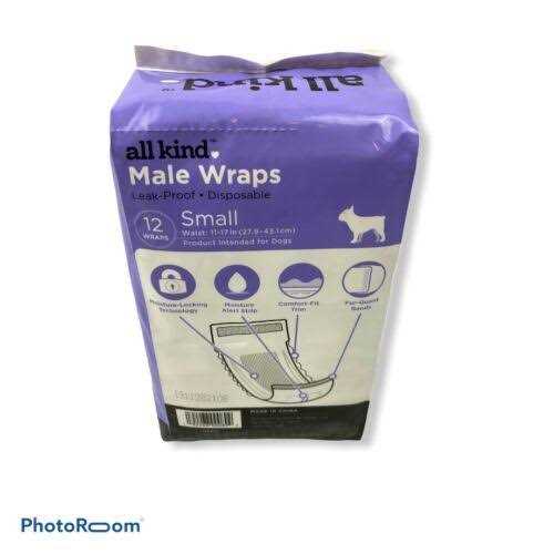 Disposable Male Dog Wraps B990214