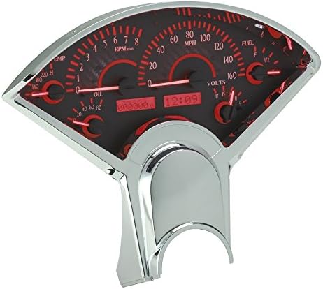 Carbon Fiber Face Red Display VHX System M9284