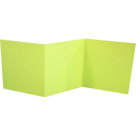 6 1/4 x 6 1/4 Z-Fold Invitation Wasabi 100 Qty. T525