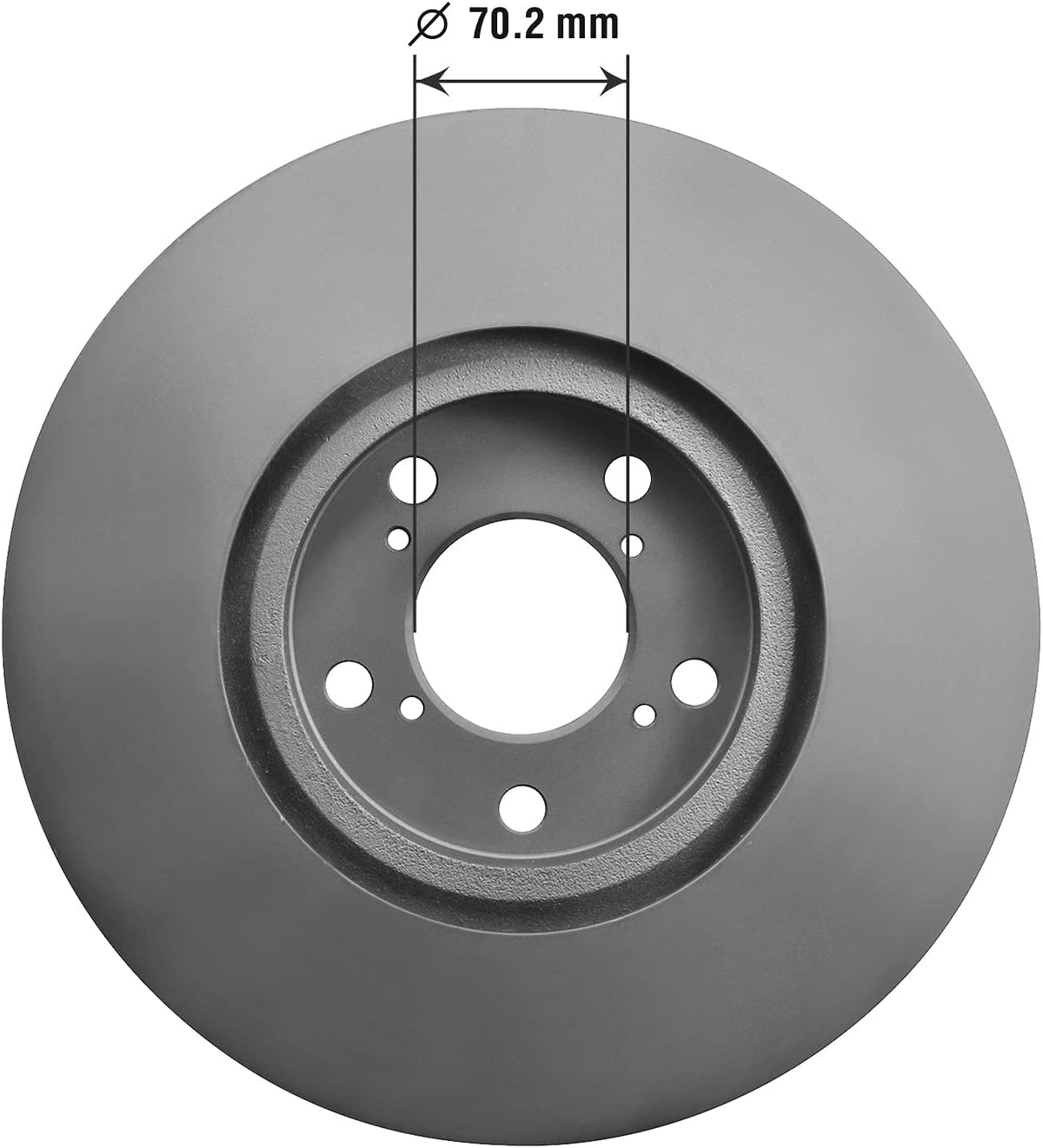 Pack of 2 Front Brake Rotor J8884