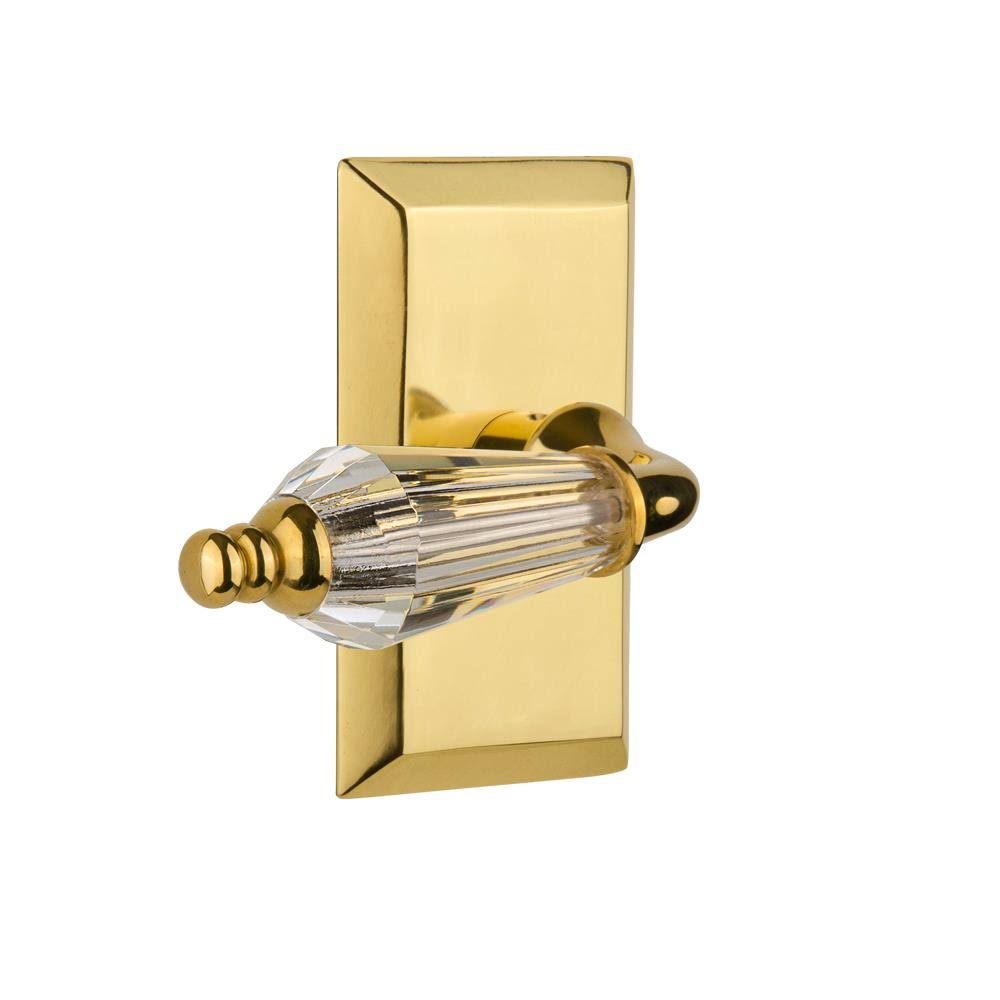 Polished Brass Passage Parlor Lever A5226
