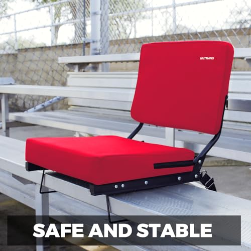 Black Portable Foldable Stadium Seat I93867