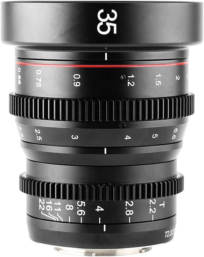 35mm T2.2 Manual Focus Cinema Lens for M43 Mount Cameras E424963