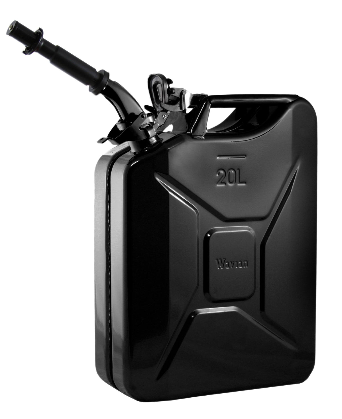 20L Black Fuel Can N271
