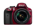 24.2 MP CMOS Digital SLR with 18-55mm f/3.5-5.6G VR II Zoom Lens (Black) C83845