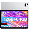 Black 10.1 inch Android Tablet, Octa-core, RAM 12GB, ROM 64GB, WiFi 6, Dual Speakers P60764