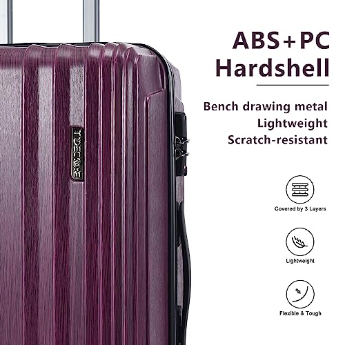 21 Inch Hardshell Carry on Luggage with Laptop Pocket R234