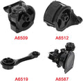 Engine Motor Trans Mounts Set of 4 for Honda Accord 1990-1993 2.2L L256517