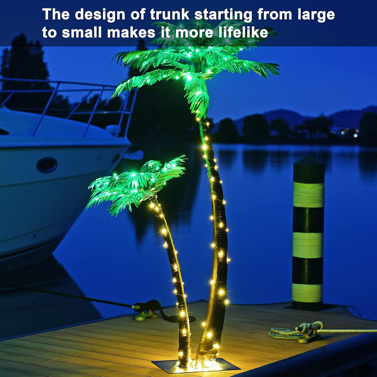 184LED Palm Tree Decor P2158