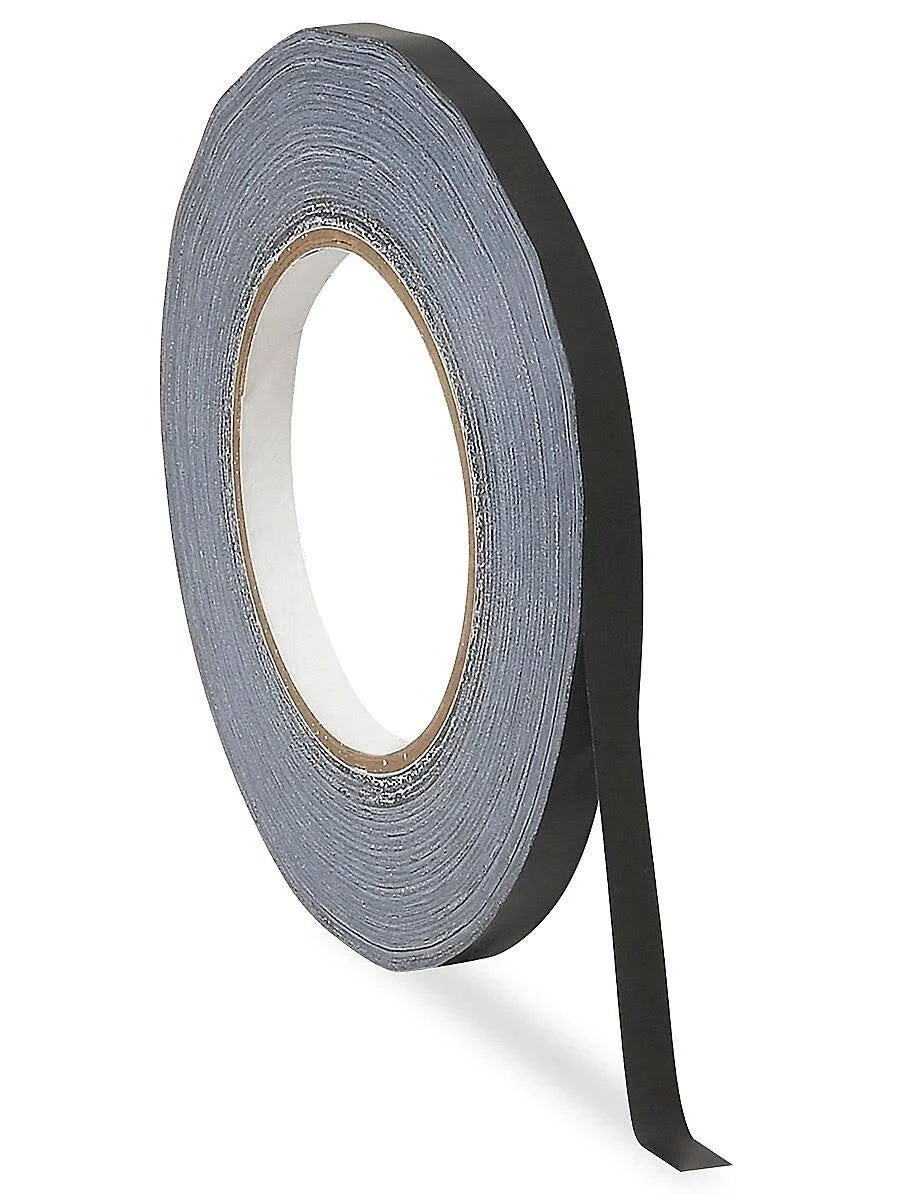 Black Bag Tape 3/8 x 22 C6939