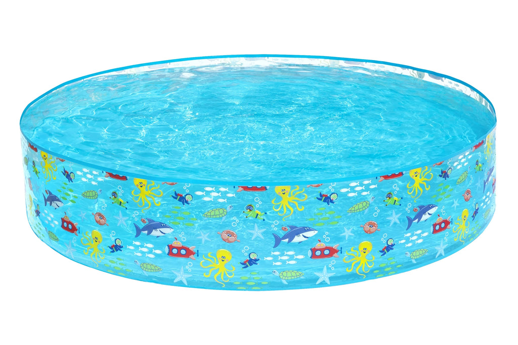 Round Multi-Color Above-Ground Kiddie Pool P9931