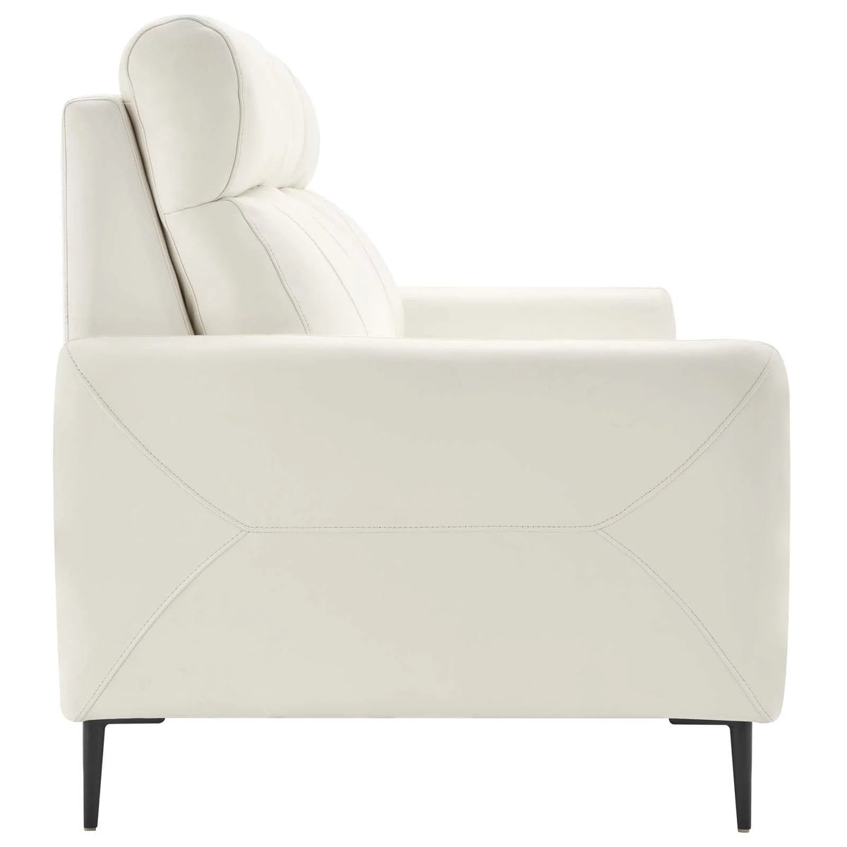 White Leather Sofa P865525