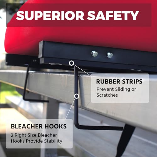 Black Portable Foldable Stadium Seat I93867