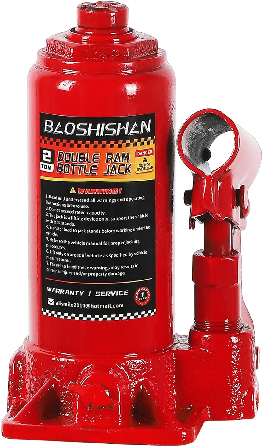 2 Ton Hydraulic Bottle Jack with Carrying Case P75333