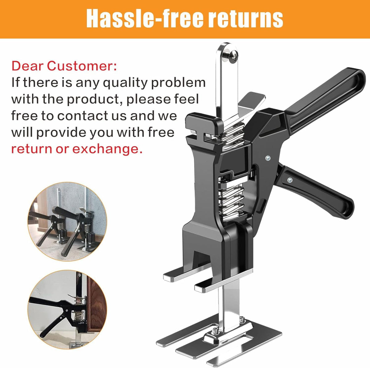 Solid Metal Arm Handheld Jack (2pcs) C38781