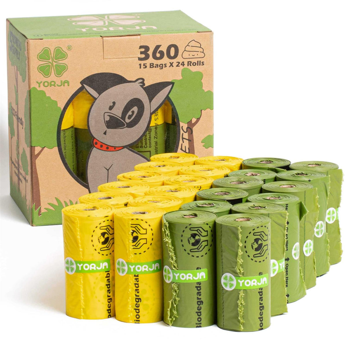 Dog Poop Bags 100% Leak Proof Extra Thick Q709891