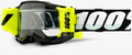 Motocross & Mountain Biking Goggles with Cleaning Film System, Black, Clear Lens, Pack of 2 G781