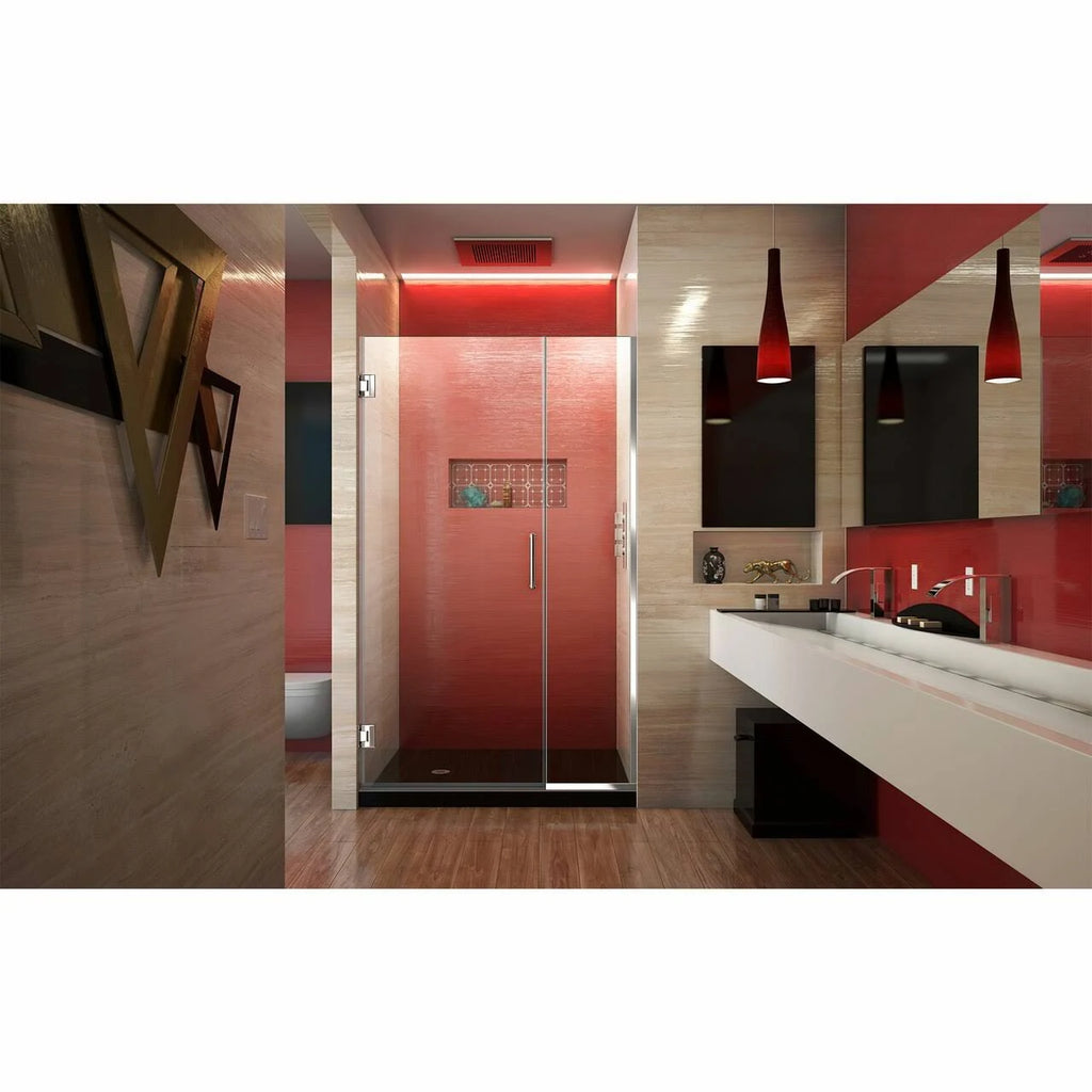 Chrome Hinged Shower Door N898610