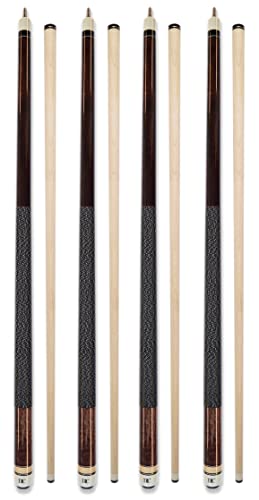 Set of 4 58" Pool Cue Sticks C504934