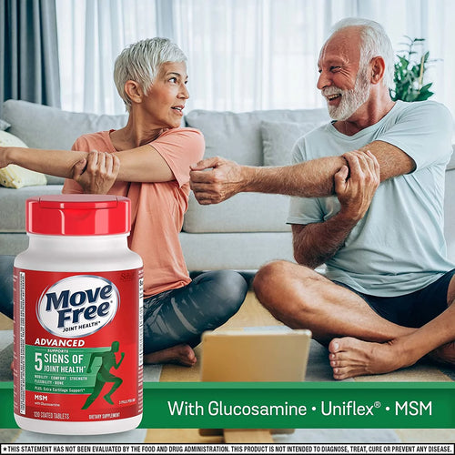 120ct Coated Tablets Glucosamine Chondroitin MSM Supplement F343266