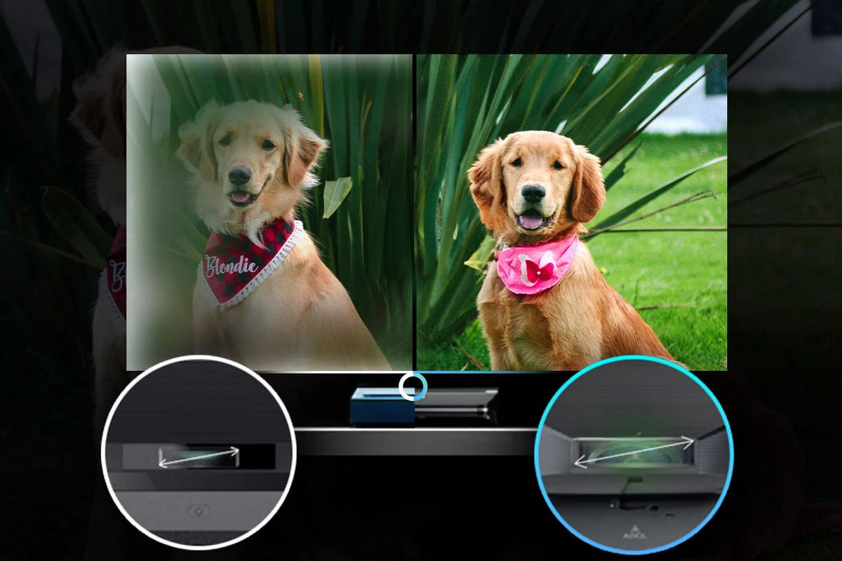 4K UHD Ultra Short Throw Triple Laser Projector with 2600 Peak Lumen G960