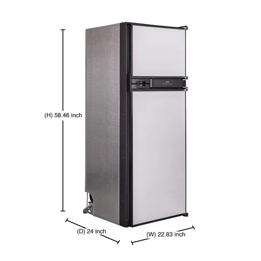 12V Stainless RV Refrigerator F89695