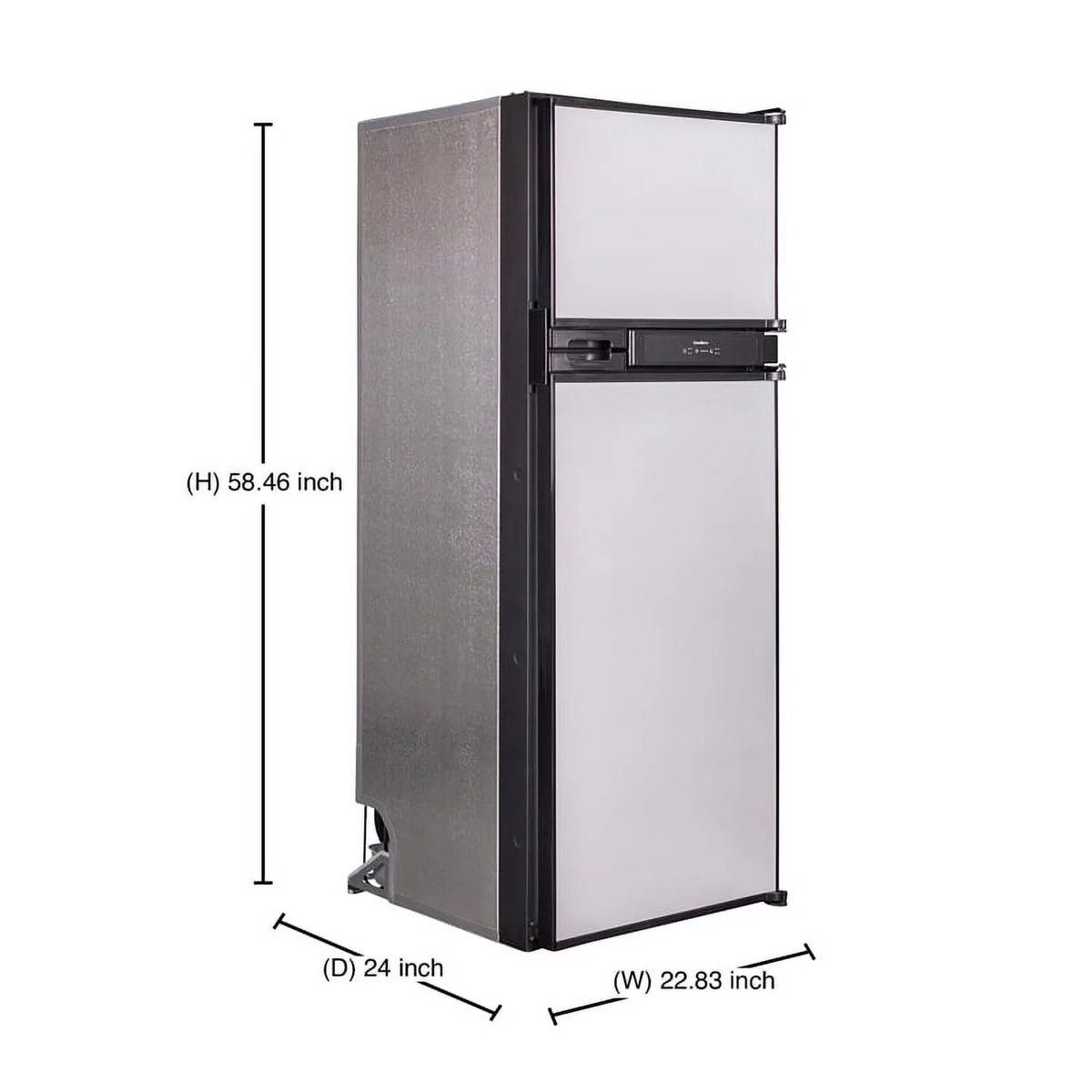 12V Stainless RV Refrigerator F89695