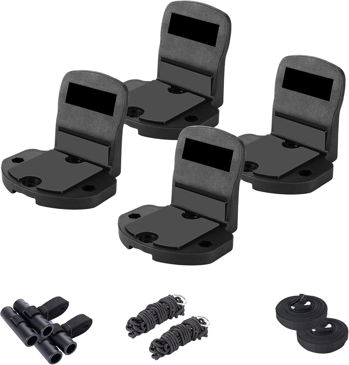2 Pair Double Folding J Bar Kayak Rack Car Roof Carrier U23819