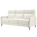 White Leather Sofa P865525