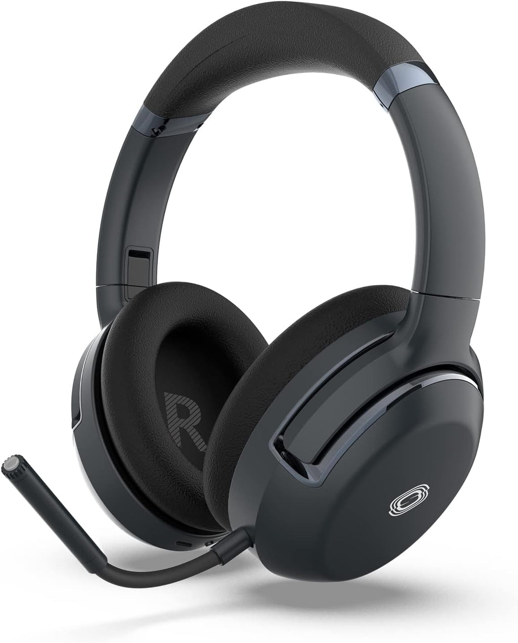 Black Brown Wireless Active Noise Canceling Over Ear Headphones with Mic P5025