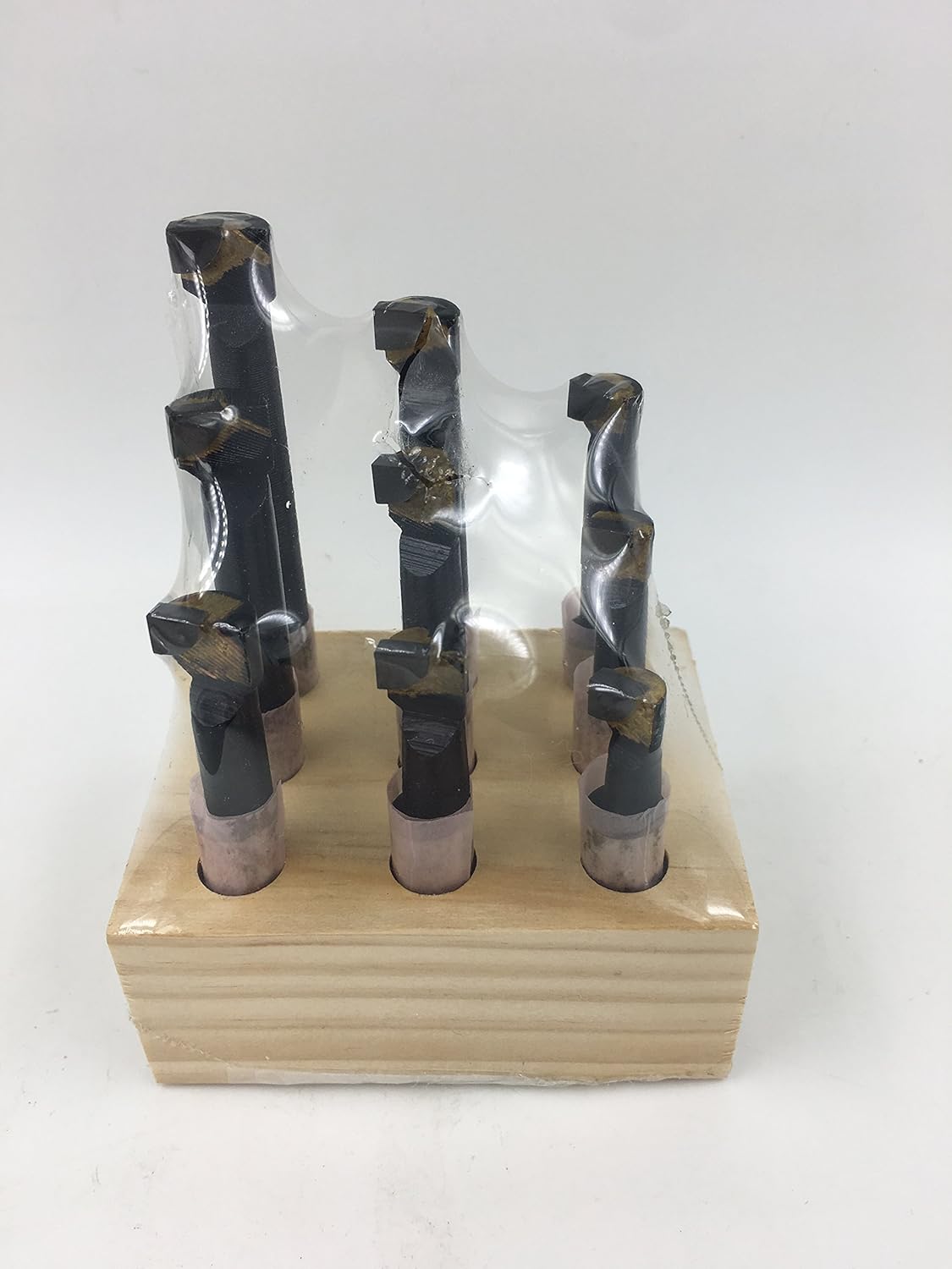 Quick Change Tool Post Holder Set with Boring Bar and Carbide Inserts H65610