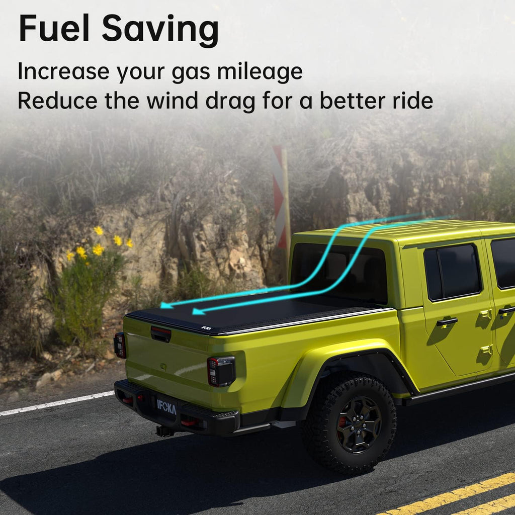 Soft Roll Up Truck Bed Tonneau Cover for 5' Bed (60") P3893