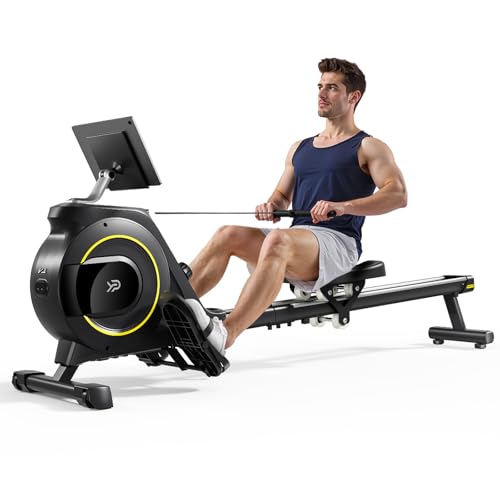 350 LB Capacity 16-Level Magnetic Foldable Rowing Machine Z621822