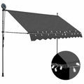 118.1" Anthracite Retractable Awning F2853