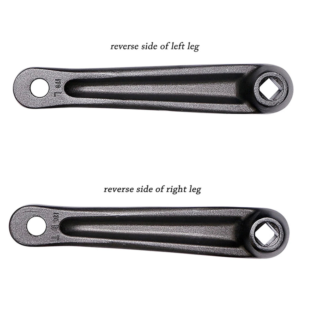 Electric Bike Crank Arm 170mm Left Right Diamond Hole J42977