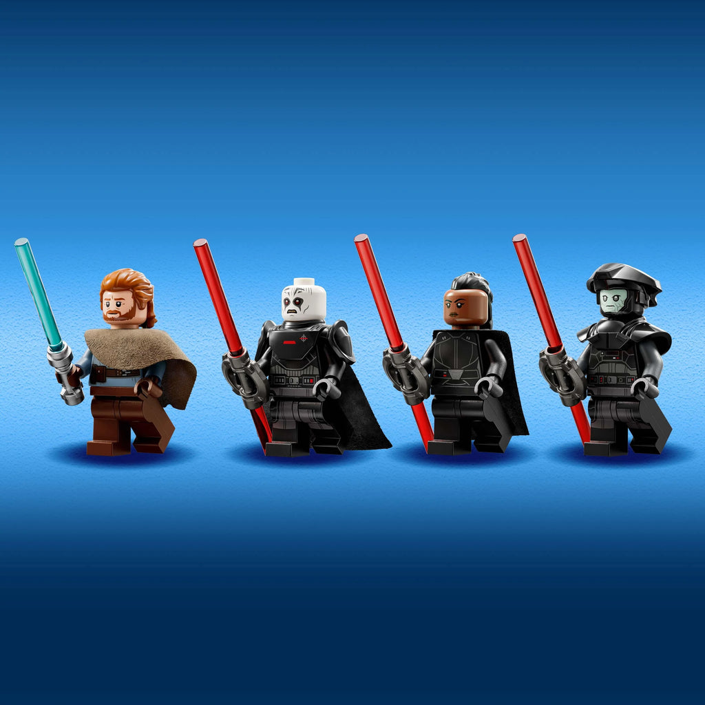Buildable Toy Starship with Minifigure and Lightsabers C6048